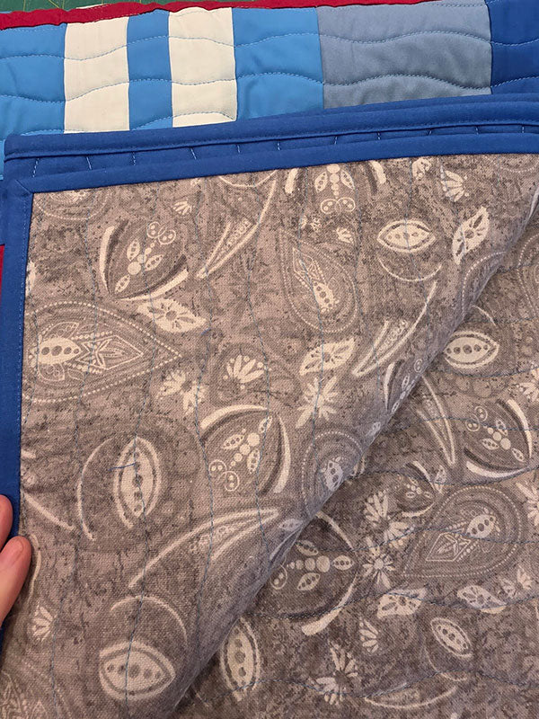 "Perfectly Plaid" Twin Quilt For Flannel Shirt Lovers - TR25