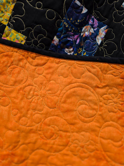 Multicoloured "Chandelier" Twin Quilt - TR5